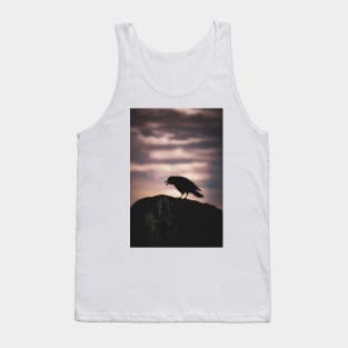 Crow silhouette Tank Top